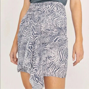 IRO rare Siowa zebra print skirt